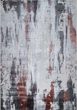 Ковер 37107A, 0,8*1,5, STAN, ROSE FLS / L.GREY